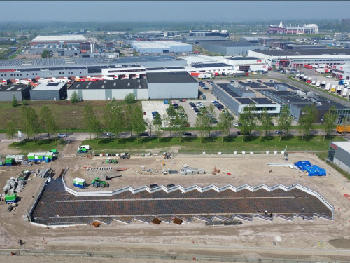 bouw afvalbrengstation Alkmaar
